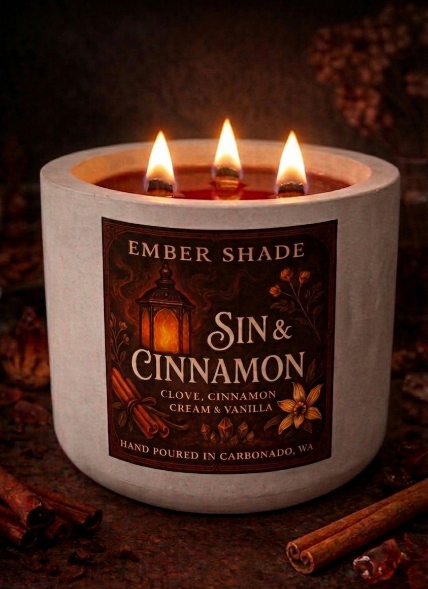 Ember Shade - Sin & Cinnamon - Clove, Cinnamon, Cream, and Vanilla
