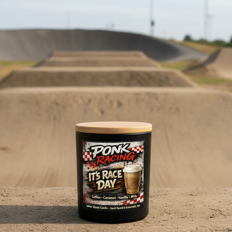 Ember Shade’s Ponk Collection It’s Race Day - Coffee, Caramel, Sugar, Vanilla