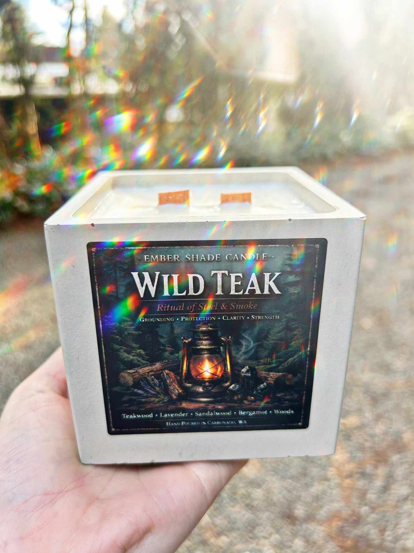 Ember Shade Wild Teak - Teakwood, Lavender, Sandalwood, Bergamot, Woods