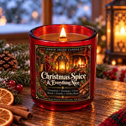 Ember Shade - Christmas Spice & Everything Nice- Cinnamon, Nutmeg, Clove, Wood, Vanilla, Tonka Bean