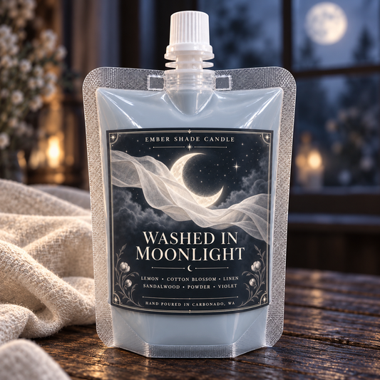 Ember Shade - Washed in Moonlight-Lemon, Cotton Blossom, Linen, Sandalwood, Powder, Violet