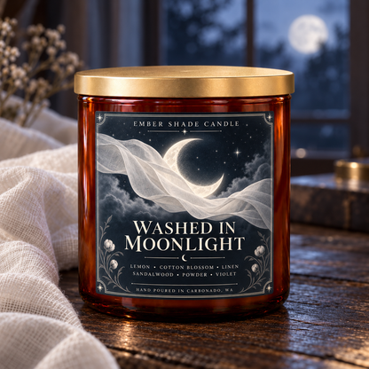 Ember Shade - Washed in Moonlight-Lemon, Cotton Blossom, Linen, Sandalwood, Powder, Violet