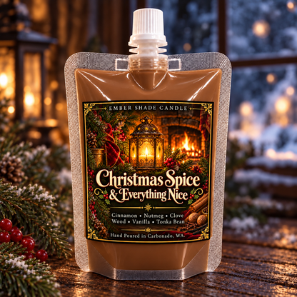 Ember Shade - Christmas Spice & Everything Nice- Cinnamon, Nutmeg, Clove, Wood, Vanilla, Tonka Bean