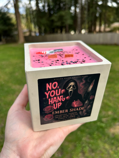 Ember Shade - No, You Hang Up -Sweet amaretto & Jasmine, Smoke, Dark Musk, Praline, Vanilla and Amber