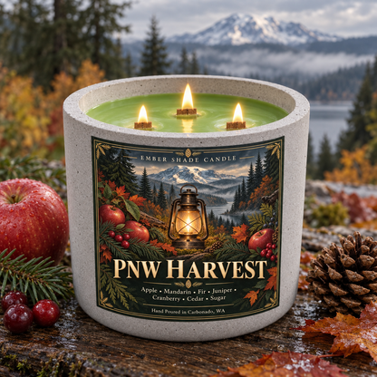 Ember Shade -PWN Harvest- Apple, Mandarin,Fir,Juniper, Cranberry, Cedar, Sugar
