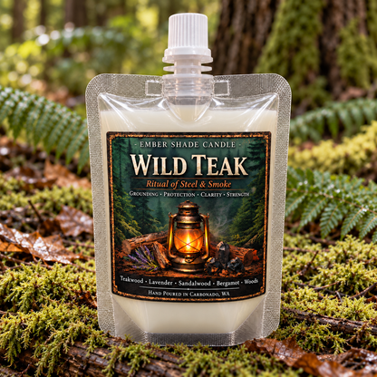Ember Shade Wild Teak - Teakwood, Lavender, Sandalwood, Bergamot, Woods
