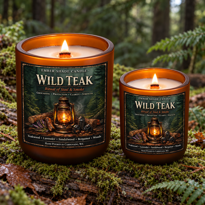 Ember Shade Wild Teak - Teakwood, Lavender, Sandalwood, Bergamot, Woods