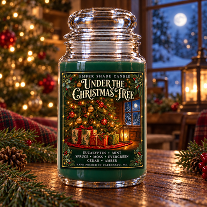 Ember Shade - Under The Christmas Tree-Eucalyptus, Mint, Spruce, Moss, Evergreen, Cedar, Amber