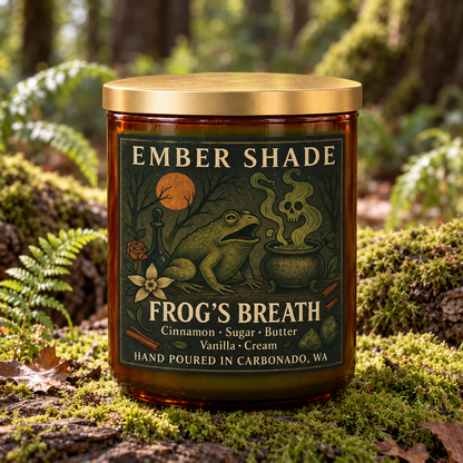 Ember Shade Frog’s Breath, Cinnamon, Sugar, Butter, Vanilla, Cream