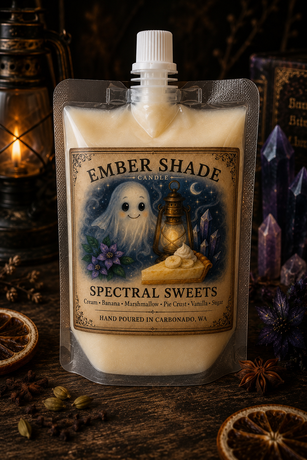 Ember Shade -Spectral Sweets - Cream, Banana, Marshmallows, Pie Crust, Vanilla, Sugar