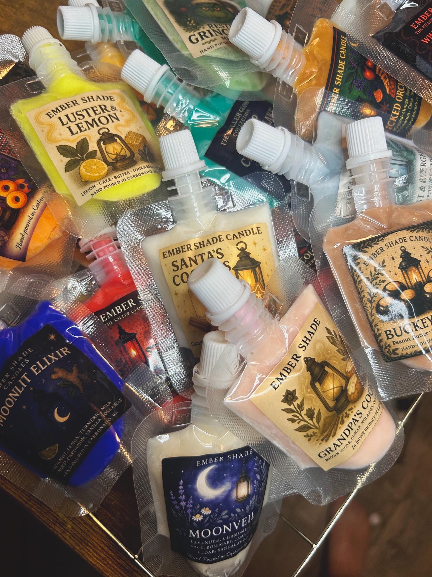 Ember Shade’s Mini Squeezable Wax Melt Grab Bag