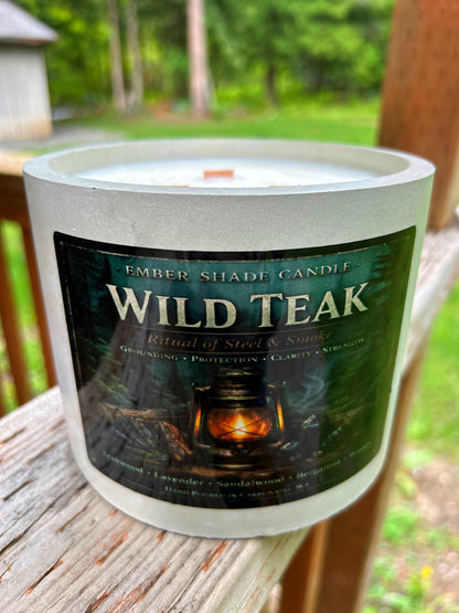 Ember Shade Wild Teak - Teakwood, Lavender, Sandalwood, Bergamot, Woods