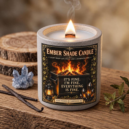 Ember Shade -  It's Fine. I'm Fine. Everything Is Fine - You Choose Scent