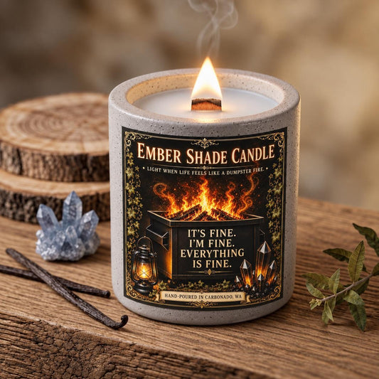 Ember Shade -  It's Fine. I'm Fine. Everything Is Fine - You Choose Scent