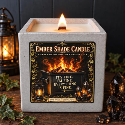 Ember Shade -  It's Fine. I'm Fine. Everything Is Fine - You Choose Scent