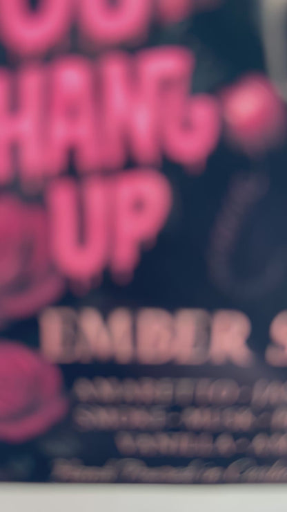 Ember Shade - No, You Hang Up -Sweet amaretto & Jasmine, Smoke, Dark Musk, Praline, Vanilla and Amber